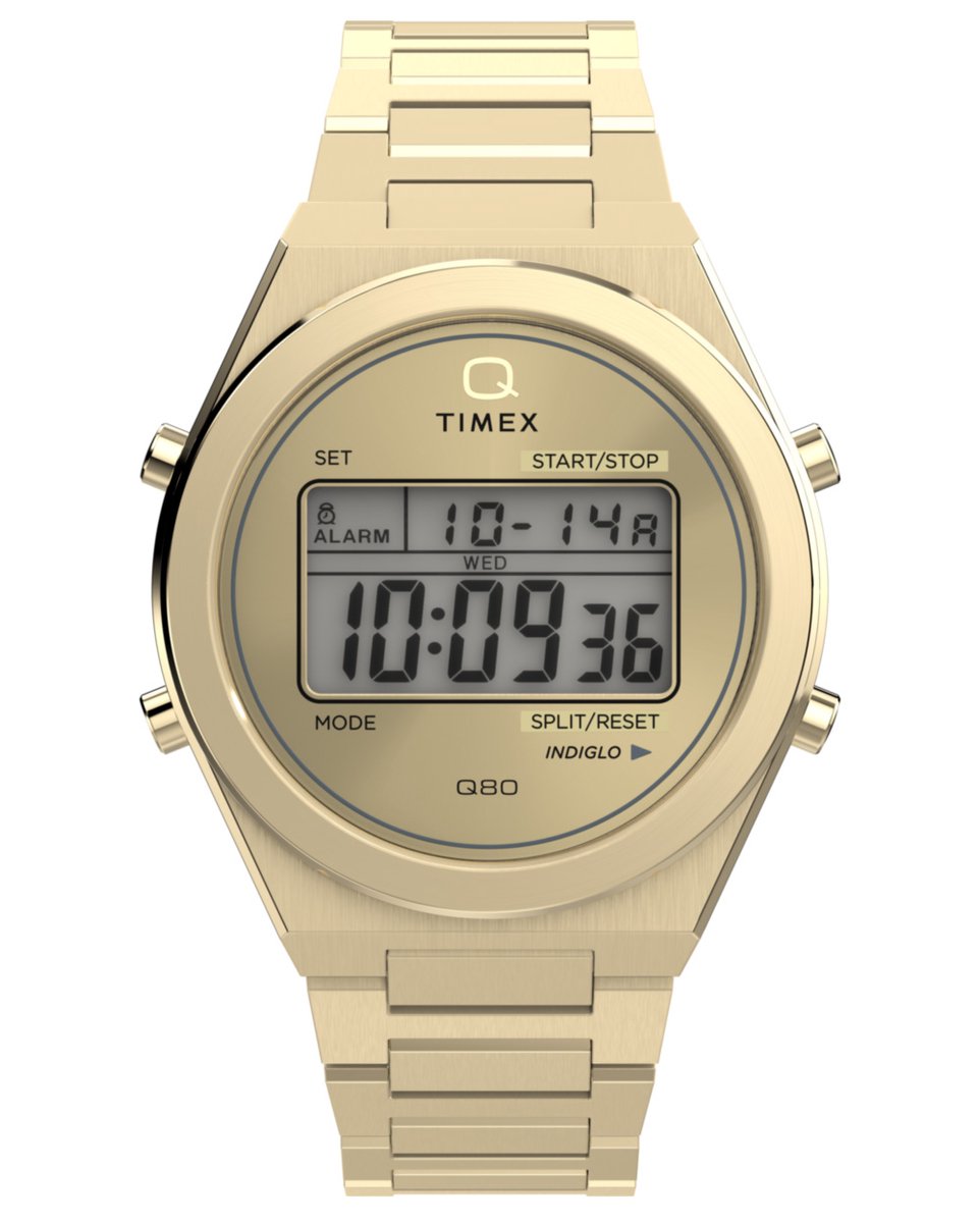 Timex Q Timex TW2Y09700 Horloge - Staal - Goudkleurig - Ø 39 mm