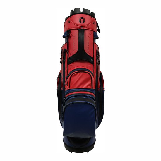 Fastfold 10 Ventura Golftas - Cartbag - Blauw Rood van Merkloos — afbeelding 2