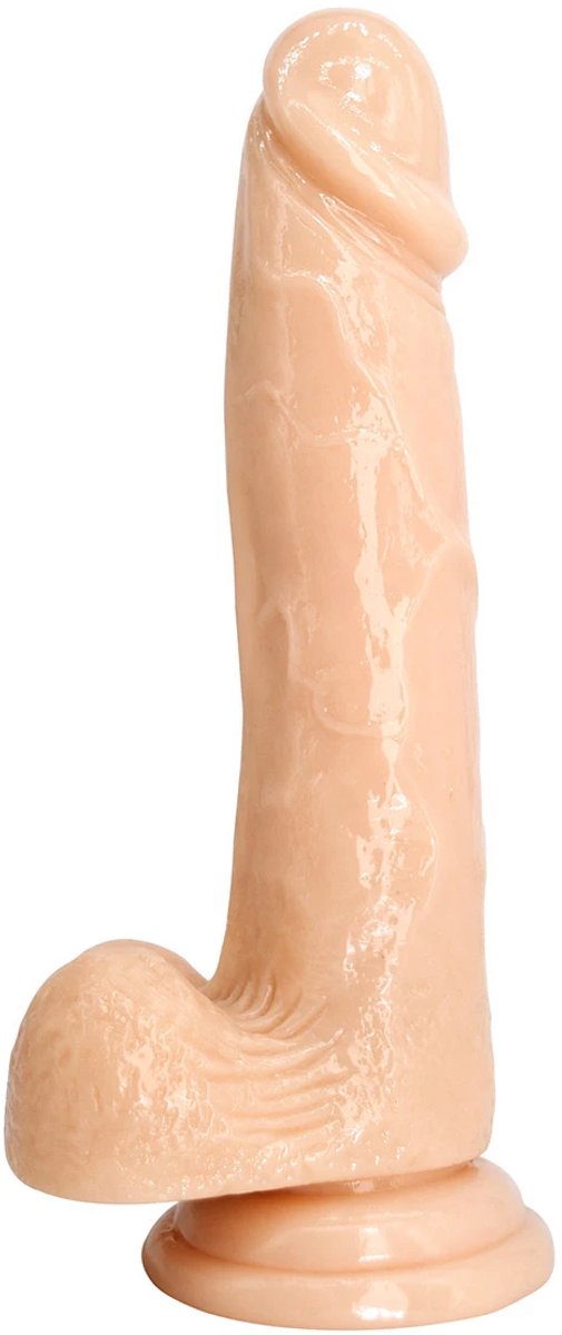 Goedkoopste Bang It Real Dildo No. 10 Met Ballen Blank