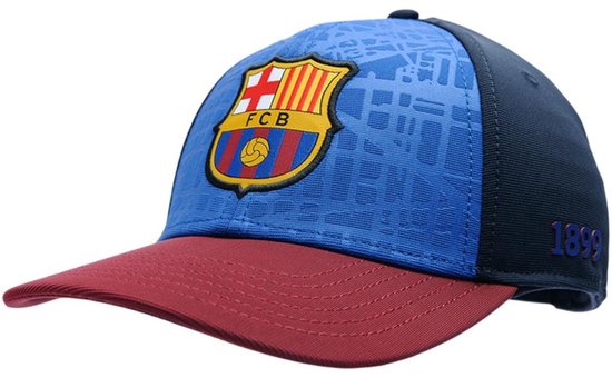 Casquette Enfant FC Barcelone Officielle - Taille Réglable Coton