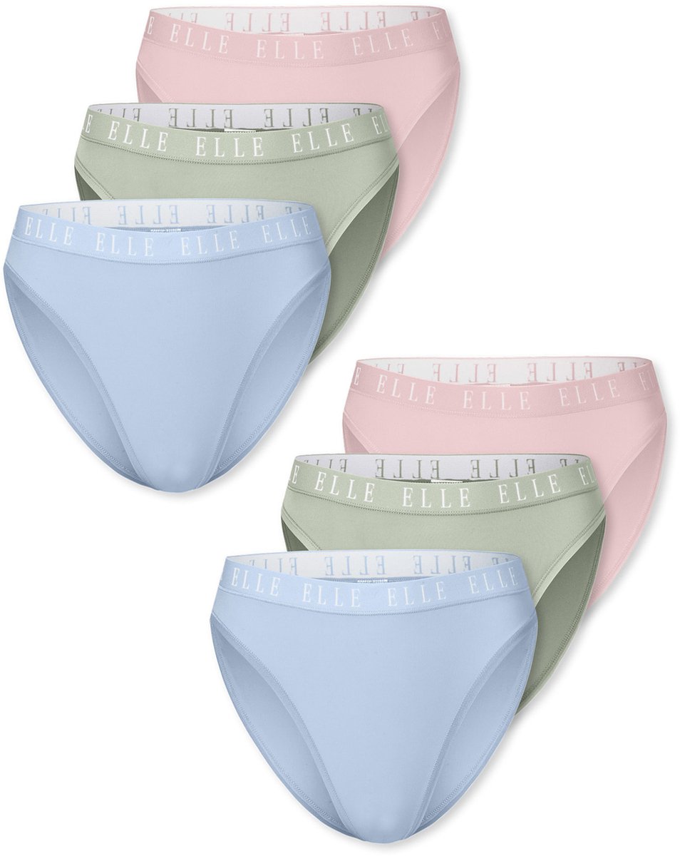 ELLE Slip High Leg - ELLE LOGO