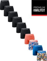 MONTCHO - Dazzle Series - Boxershort Heren - Onderbroeken Heren - Boxershorts - Ondergoed - Print Series B - 10 Pack - Maat: (S - XXL)