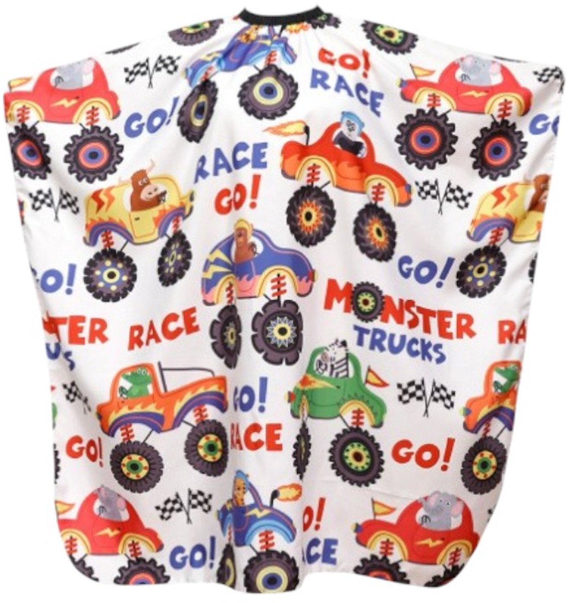Kinder kapperscape - kapperscape - kinder kapperschort - kinderwaterdichte sjaal - herbruikbaar - auto - kinderkapperschort - kapperscape