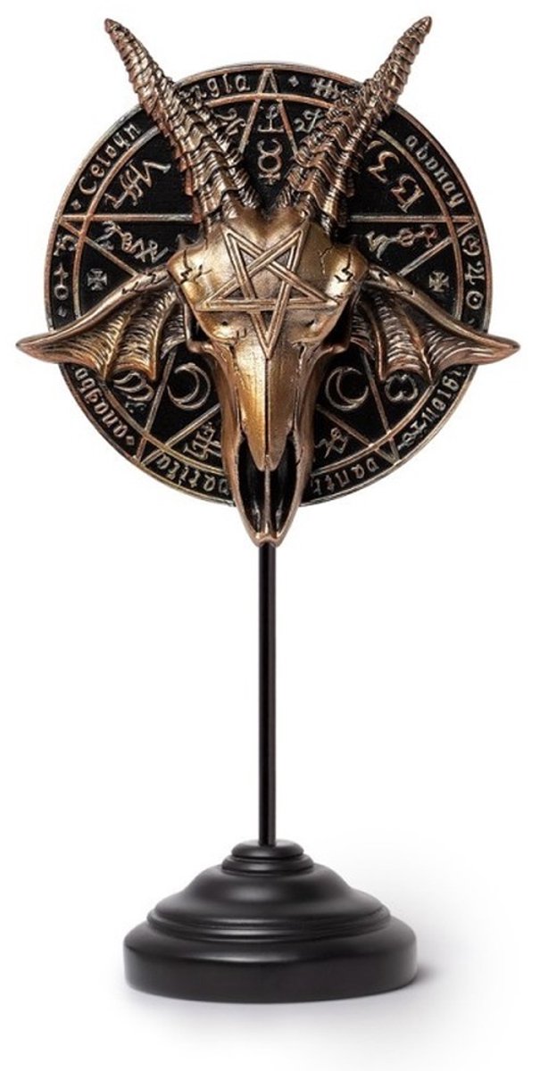 Alchemy - Baphomet - Ornament & Wall Decoration Ornament - Bronskleurig