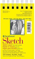 Strathmore - 300 Series Sketch Pad - 8.9 x 12.7 cm - 74 grams - 350-3