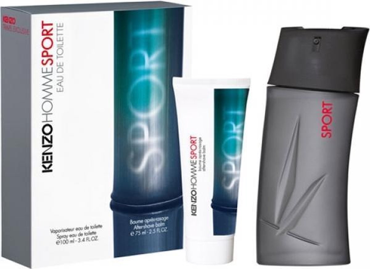Kenzo - Pour Homme sport 100 ml eau de toilette + 75ml aftershave - Gifts  ml | bol