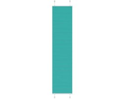vidaXL - Plissé - rolgordijn - 40x200 - cm - stofbreedte - 39,4 - cm - petrol - groen