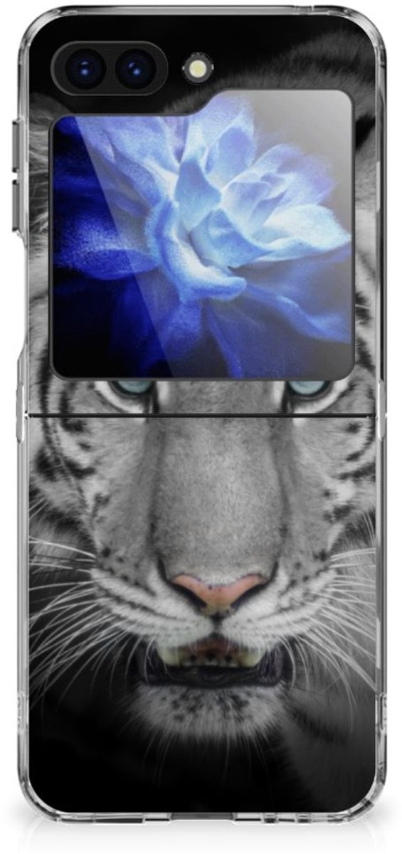 Samsung Galaxy Z Flip 6 TPU Hoesje Tijger