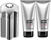 Mont Blanc Emblem Intense - Geschenkset - Eau de toilette 100 ml + Showergel 100 ml + Aftershave 100 ml