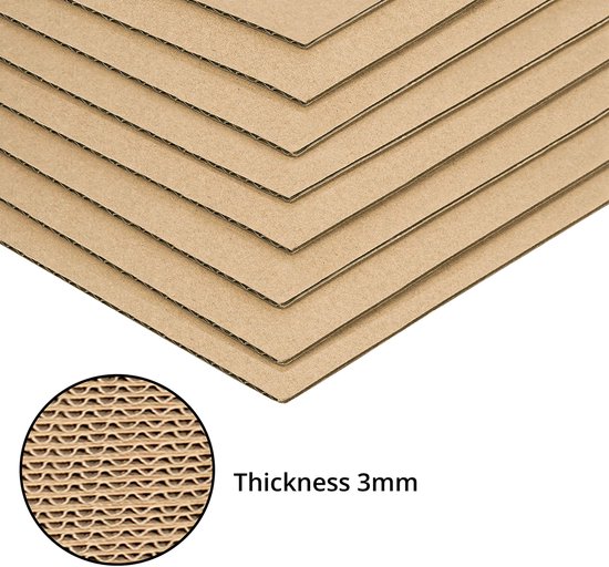 Kartonnen Plaat Massief | 1200x1000x1mm
