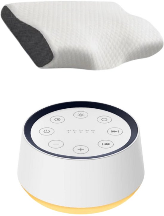 Home & Marker Traagschuim Kussen & White Noise Machine