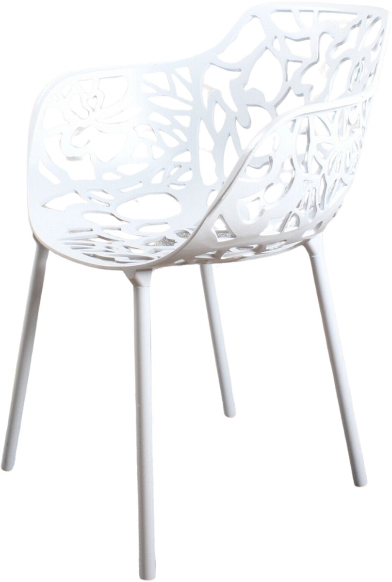 DS4U® Cast magnolia stoel met arm wit