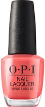 OPI Nail Lacquer - Tempura-ture Is Rising - 15 ml - Oranje Nagellak