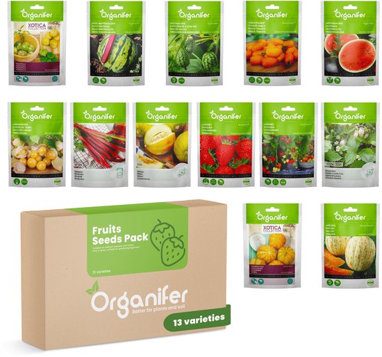 Fruit zaden pakket
