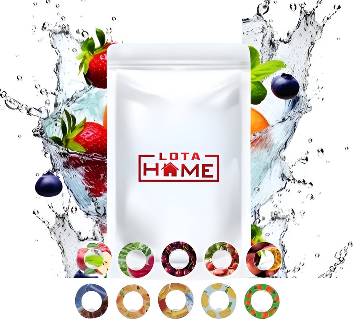 LotaHome Geurwater Pods - 10 smaken - voor geurwater drinkfles - Red Bull