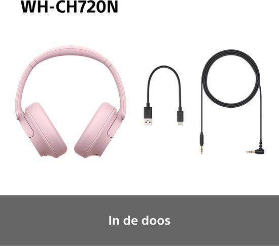 Sony WH-CH720N (Pink) (8/8)