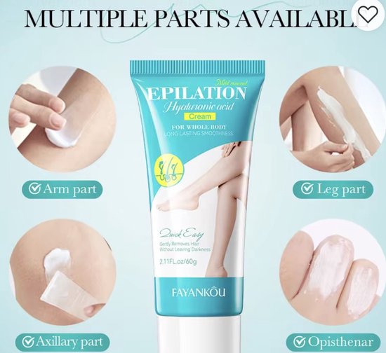 Fayankôu Milde Ontharingscrème