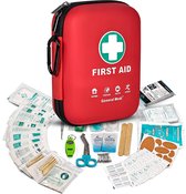 EHBO-tas leeg kleine medische kit tas draagbaar reis noodgeval tas mini medische tas, medicijnpakket opbergtas lege medicatie reisdraagtas voor thuis, kantoor, voertuig, camping, buiten