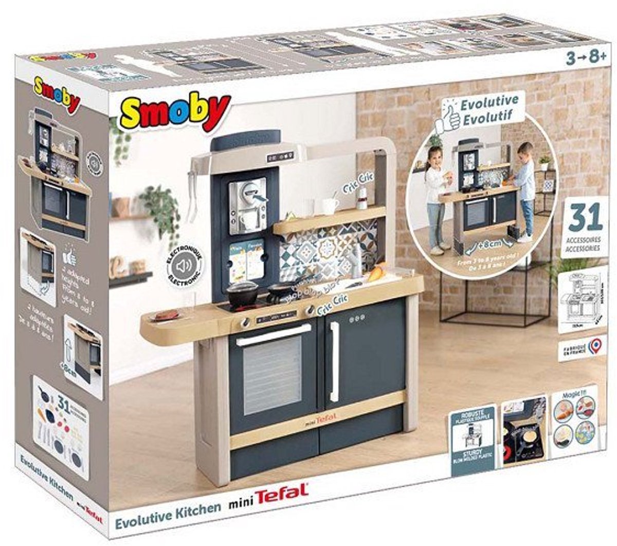 Smoby - Tefal Evolutieve Keuken - Speelgoedkeuken — afbeelding 22