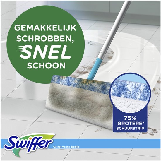 Swiffer floor xxl starterskit vloerreiniger 8 doeken kopen? | Korting tot 66