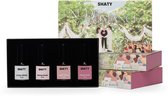 SHATY® Nude Romance BIAB Starter Pakket Set – 4x Nude Builder in a Bottle – BIAB Gelnagellak – HEMA & TPO Free – Nagel Builder Gel