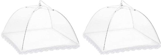 Excellent Houseware vliegenkap pop-up set 2 stuks | buiten eten