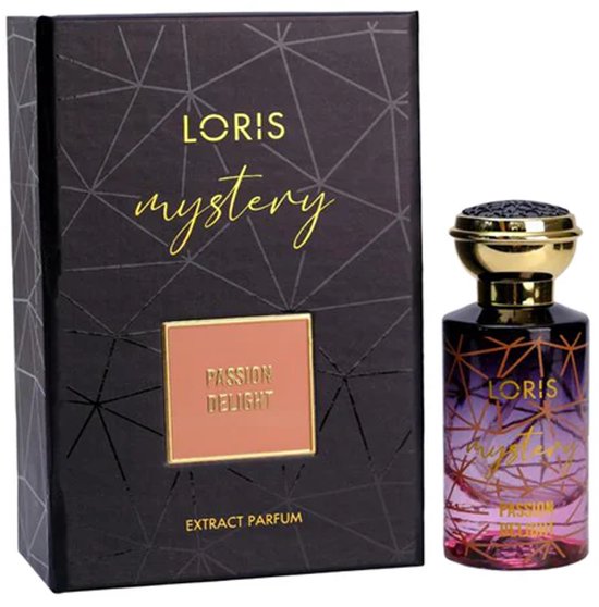 Loris Parfum - Mystery - Passion Delight - 50ml - Extract Parfum - Unisex - Damesparfum - Herenparfum