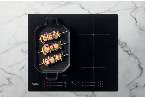 Whirlpool WL S7960 NE Zwart Ingebouwd 60 cm Inductiekookplaat zones 4 zone(s)