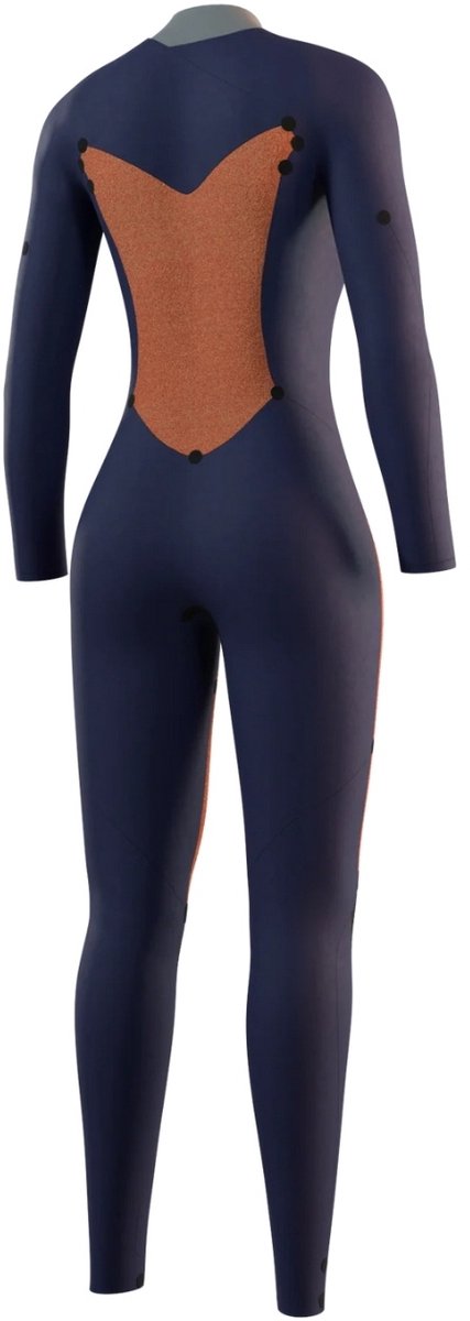 2025 Mystic Dames Star 5/3mm Borst Ritssluiting Wetsuit -