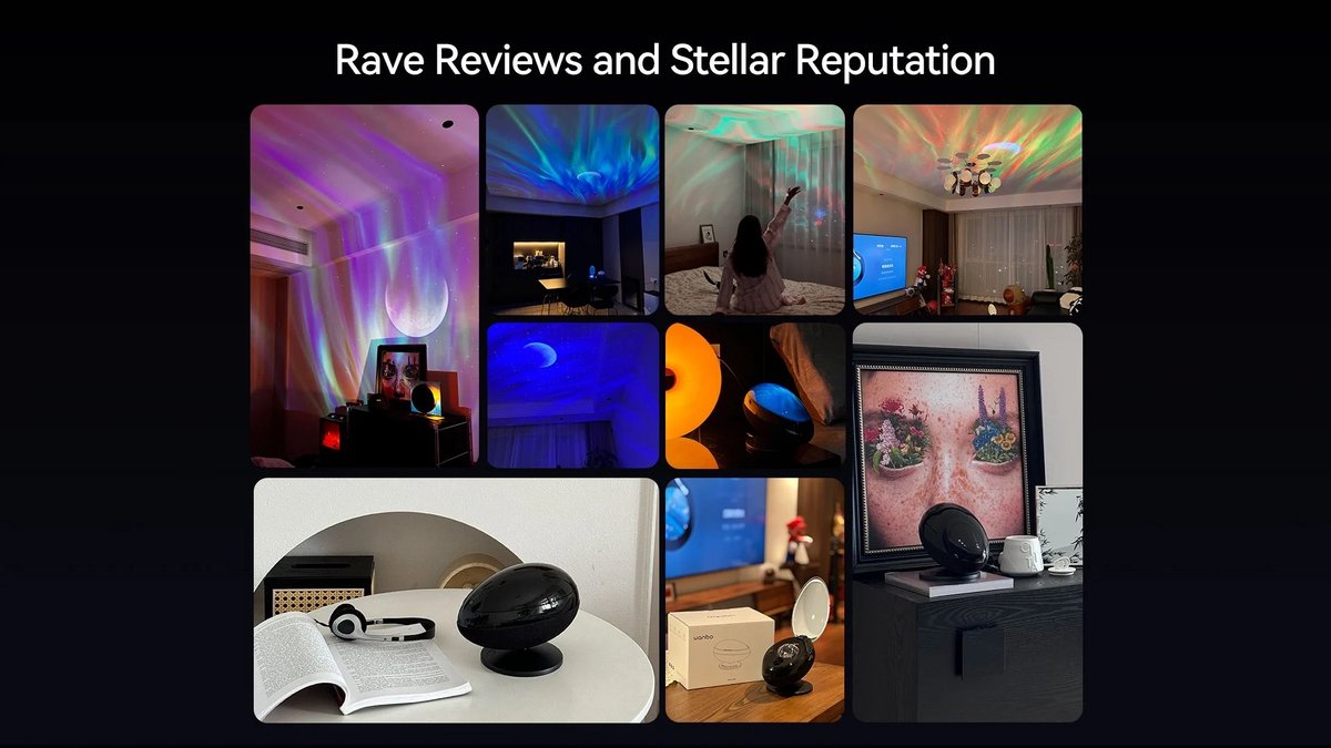 Wanbo EVA Galaxy Light – 15 W LED-lamp - Afbeelding 3