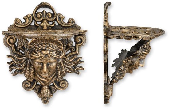 Console murale - Femme - fonte - 27 cm de hauteur