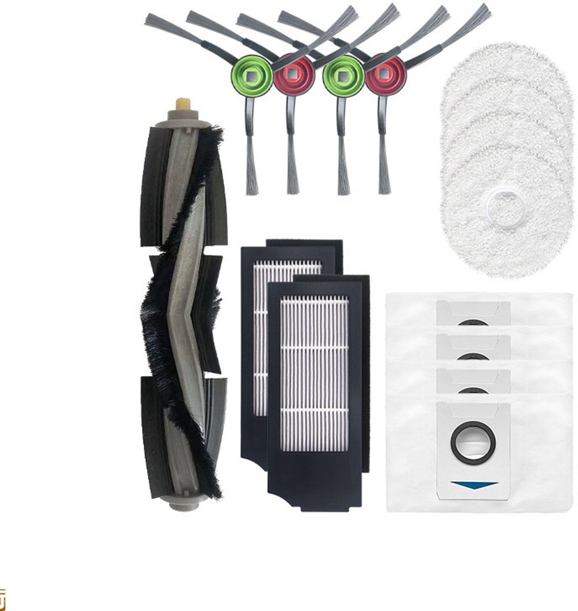 Accessoires Geschikt voor Ecovacs Deebot X1 Omni/Turbo Robotstofzuiger 15 onderdelen