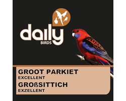 GROOT PARKIET EXCELLENT-4KG-LUXE MIX-ROZIJNEN-LIJSTERBES-VOLLEDIGVOER