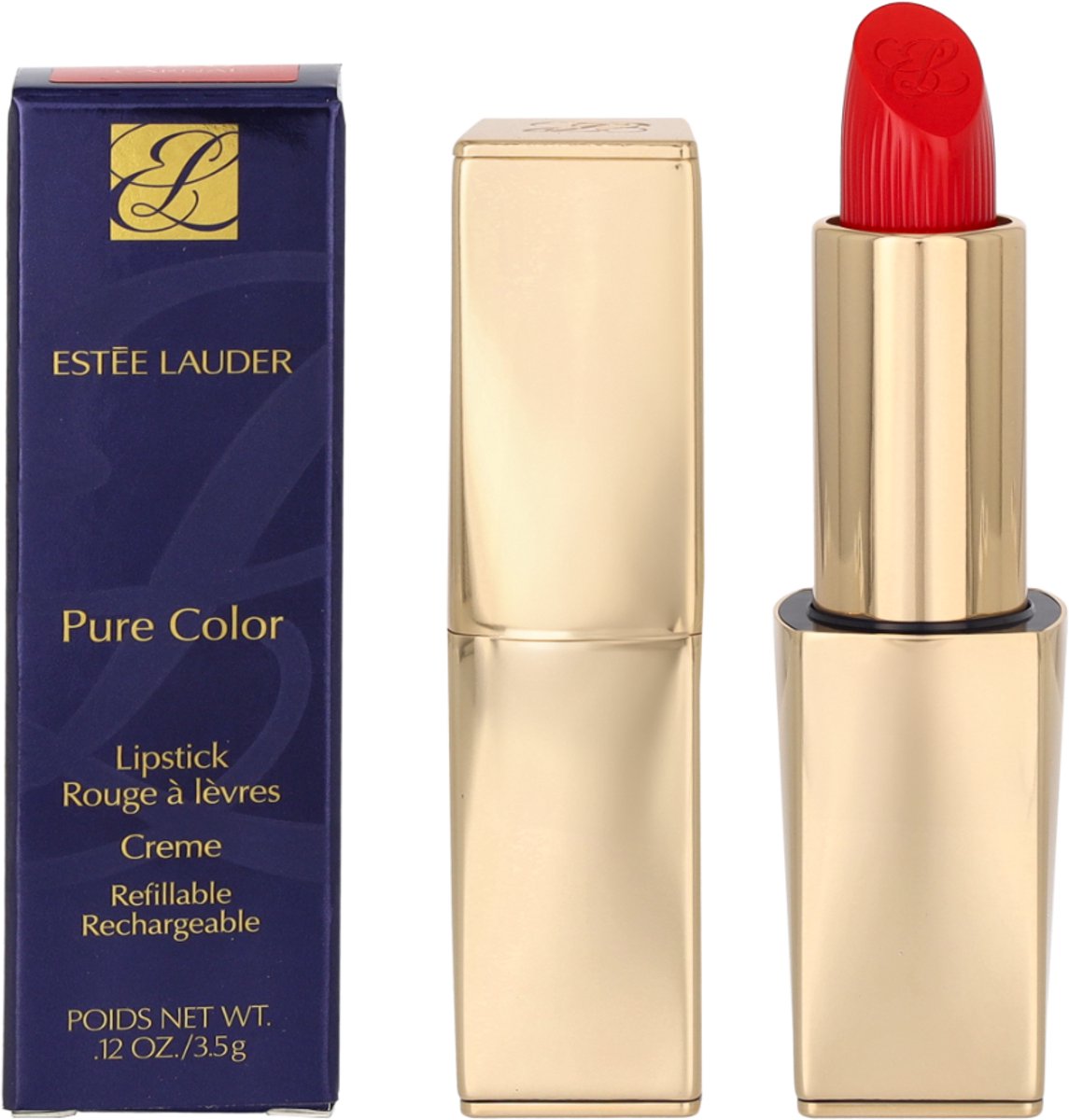 Estee Lauder Pure Color Lipstick Creme 520 Carnal 3.5 g