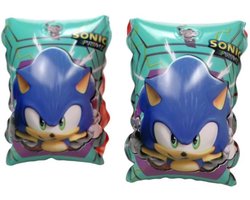 Sonic zwembandjes voor kinderen - Zwemvleugels - 3 tot 6 jaar - Sonic the Hedgehog - Zwemmen - Sonic speelgoed – Officieel SEGA Design – Opblaasbare Zwemhulpmiddelen – Veilig Leren Zwemmen – Blauw