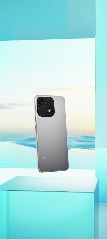 ZTE Blade A35e - 64GB - Zilvergrijs - 6.52 inch HD+ scherm | bol