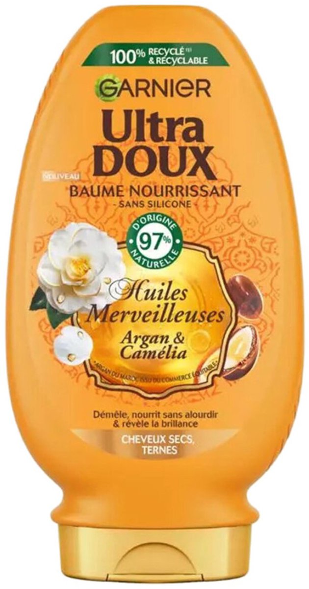 Garnier - Ultra-Zachte Voedende Balsem – Wonderlijke Oliën Argan & Camellia