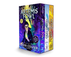Omslag van Artemis Fowl 3-Book Paperback Boxed Set