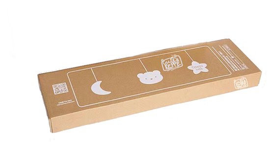 Barrière de lit 200 cm de long, max 70 cm de haut - Barrière de lit réglable design - Bord de lit - Tour de lit pour lits - Pas pour sommiers tapissiers - CUTE & KEPPE