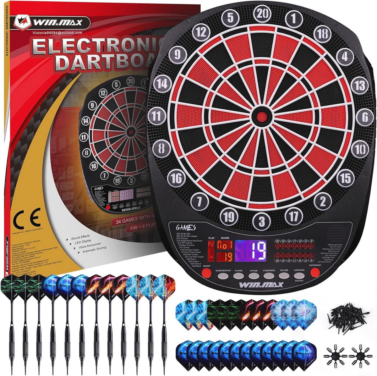 Dartbord voor eindeloos speelplezier met vrienden of computer