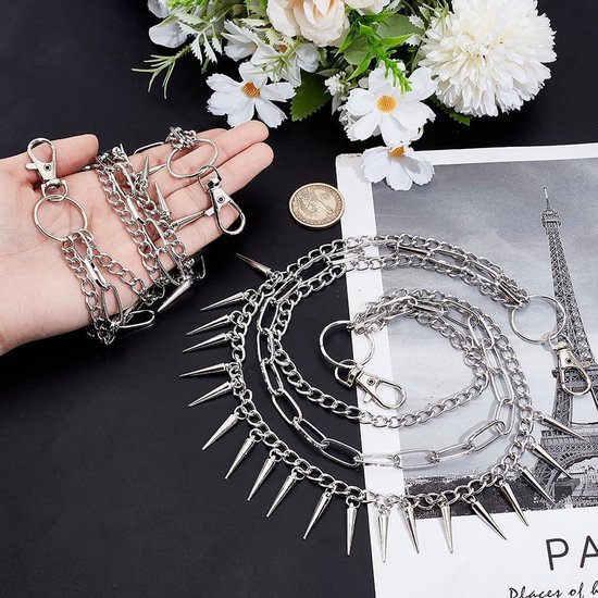 1 Paire De Manches Longues Tricotées étoiles + 1 Paire De Jambières Assorties - Style Y2K Punk - Blanc