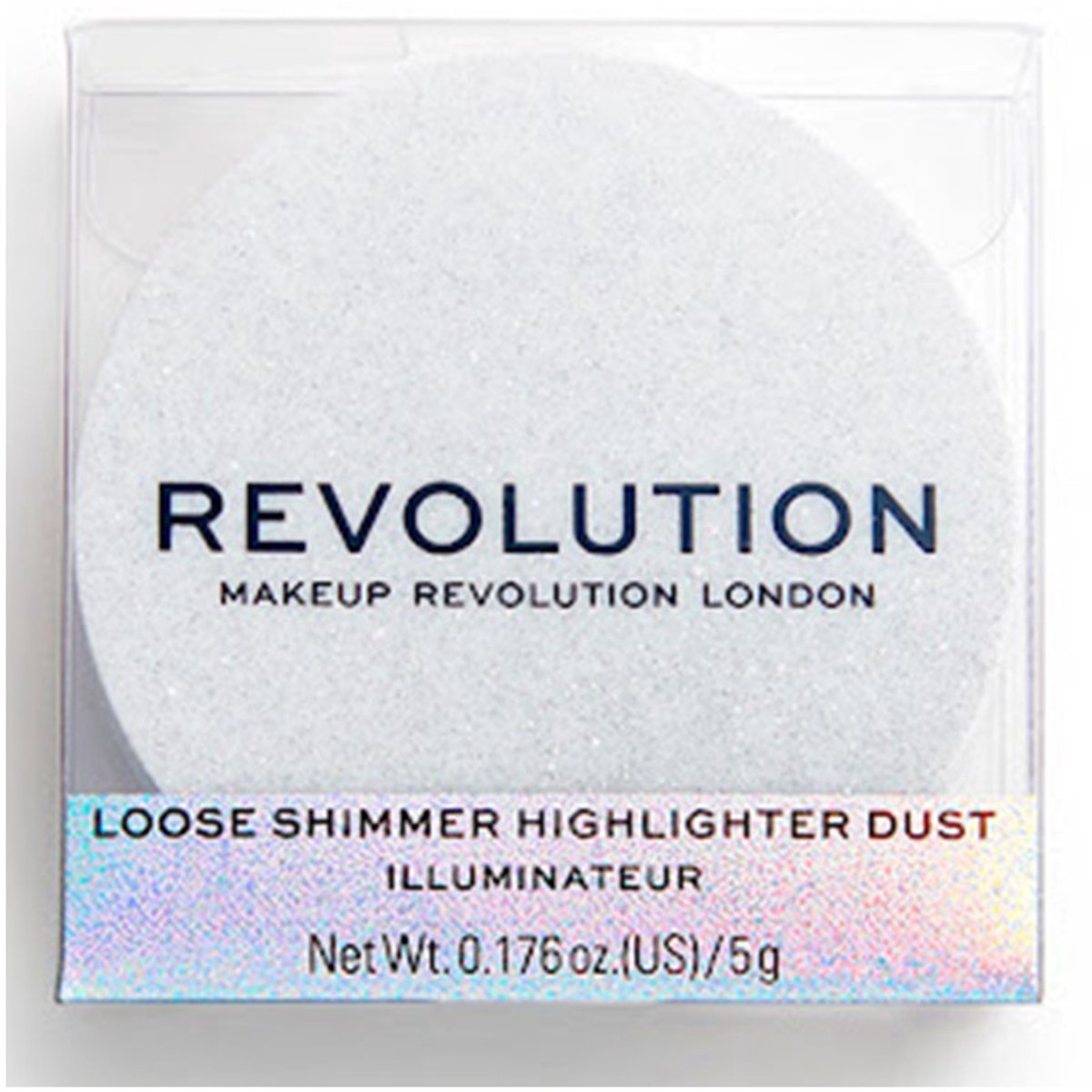 Makeup Revolution Loose Shimmer Highlighter Dust - Iced Diamond