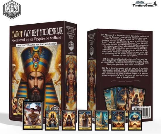 Timmersgems Tarot van het Middenrijk - 78 kaarten met instructieboek