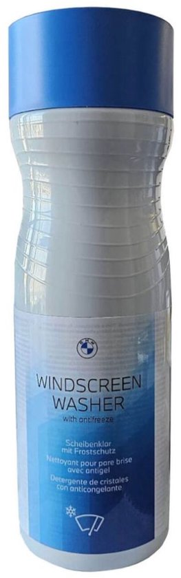 Nettoyant vitres BMW avec antigel – 1000 ml – Concentré hiver jusqu'à -63 °C – Liquide pare-brise pour une visibilité optimale et une protection contre le gel