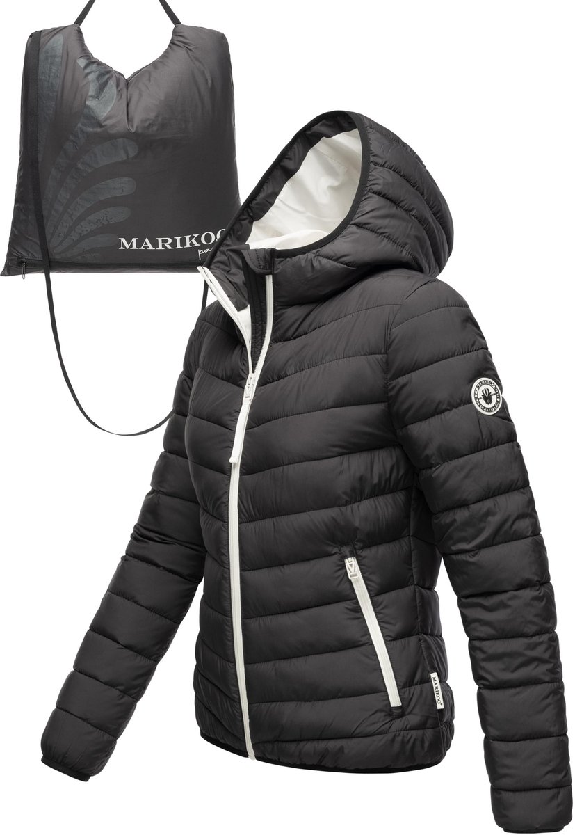 Marikoo Dames Gewatteerd jack Pack Mich Ein