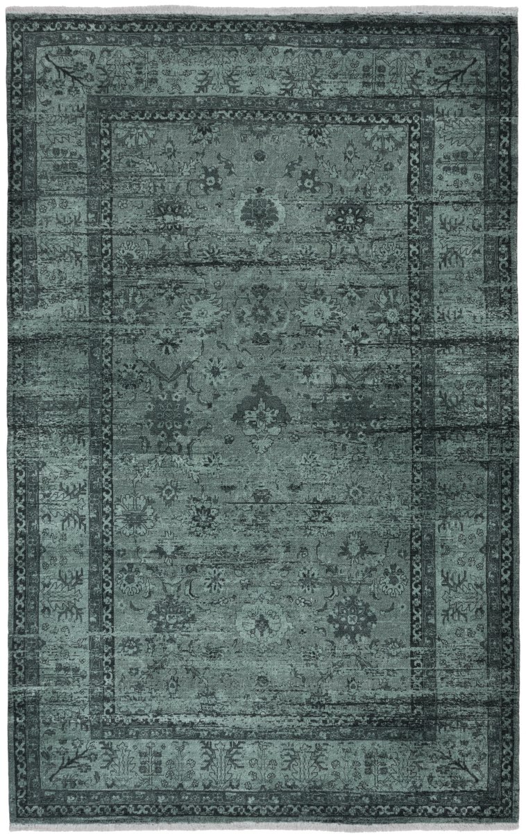 Kelim Vintage Vloerkleed - Groen 195 x 280 cm - Premium Laagpolig Woonkamer Tapijt - Boho Stijl - Anti-Slip, Machinewasbaar & Super Zacht