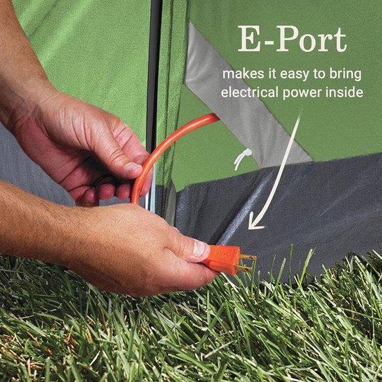 Weerbestendige Campingtent voor 2/3/4/6 Personen - Snel Opgezet in 10 Minuten - Ideaal voor Kamperen, Festivals en Logeerpartijtjes van Merkloos — afbeelding 2