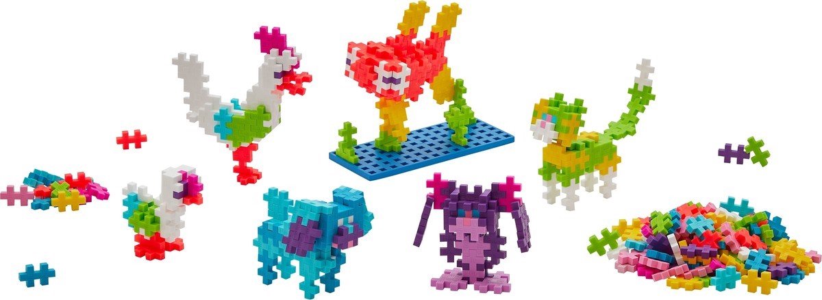 Plus-Plus Learn to Build dieren 275 delige bouwset - 3962 - Bouwspeelgoed - Constructiespeelgoed - Set met bouwstenen - Vanaf 5 jaar — afbeelding 18
