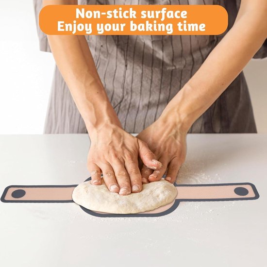 Broodmat Non-stick siliconen broodsling Herbruikbare broodbakmat met lang handvat voor thuiskeuken kopen vanaf een prijs van 5.49 Broodmat Non-stick siliconen broodsling Herbruikbare broodbakmat met lang handvat voor thuiskeuken kopen vanaf een prijs van 5.49