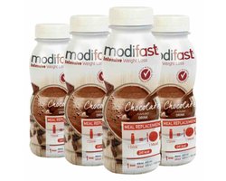 Modifast Intensive Drink Chocolade - 4 x 236 ml - Voordeelverpakking